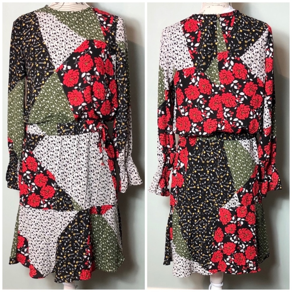 Libby Edelman Boho Patchwork Dress - image 1